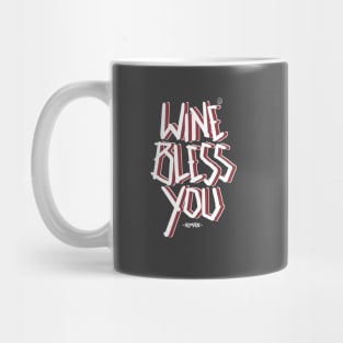 WINE BLESS YOU Mug